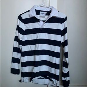 Black and White Striped Collar